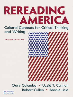 cover image of Rereading America